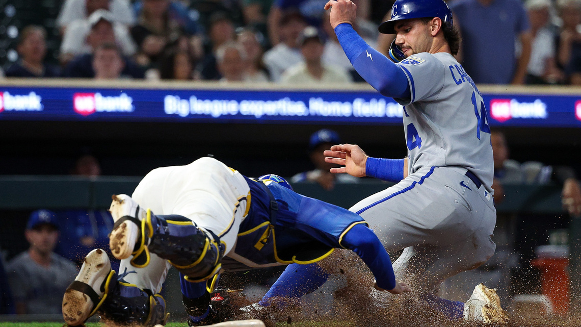 Twins rally to beat Royals 5-3 after Byron Buxton departs because of injury 