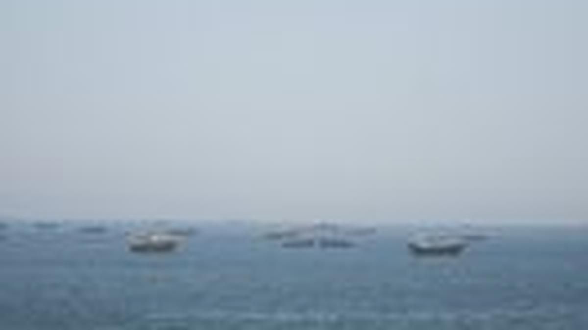 Vessels in the Strait of Hormuz, Musandam, Oman, May 8, 2026. REUTERS/Stringer