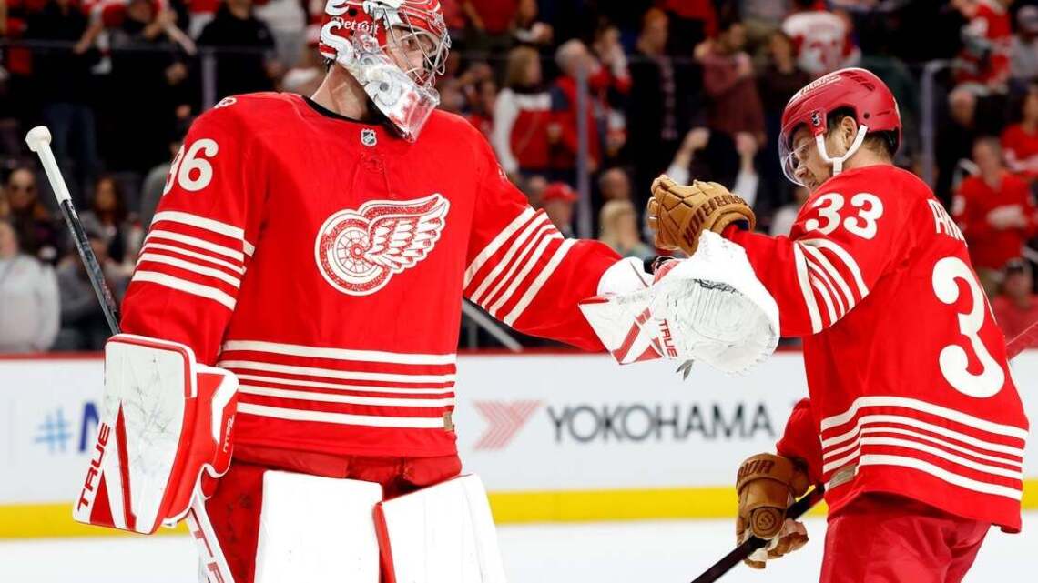 Red Wings focus on matters on the ice, with Blues up next 