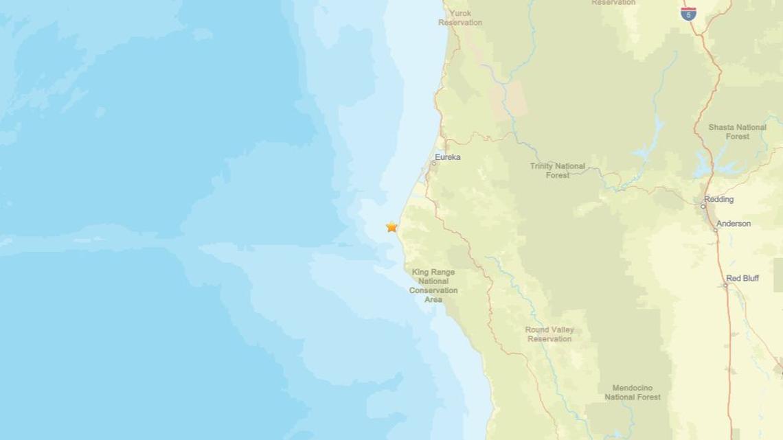 Earthquake measuring 2.5 shakes area close to Ferndale, CA on March 30 