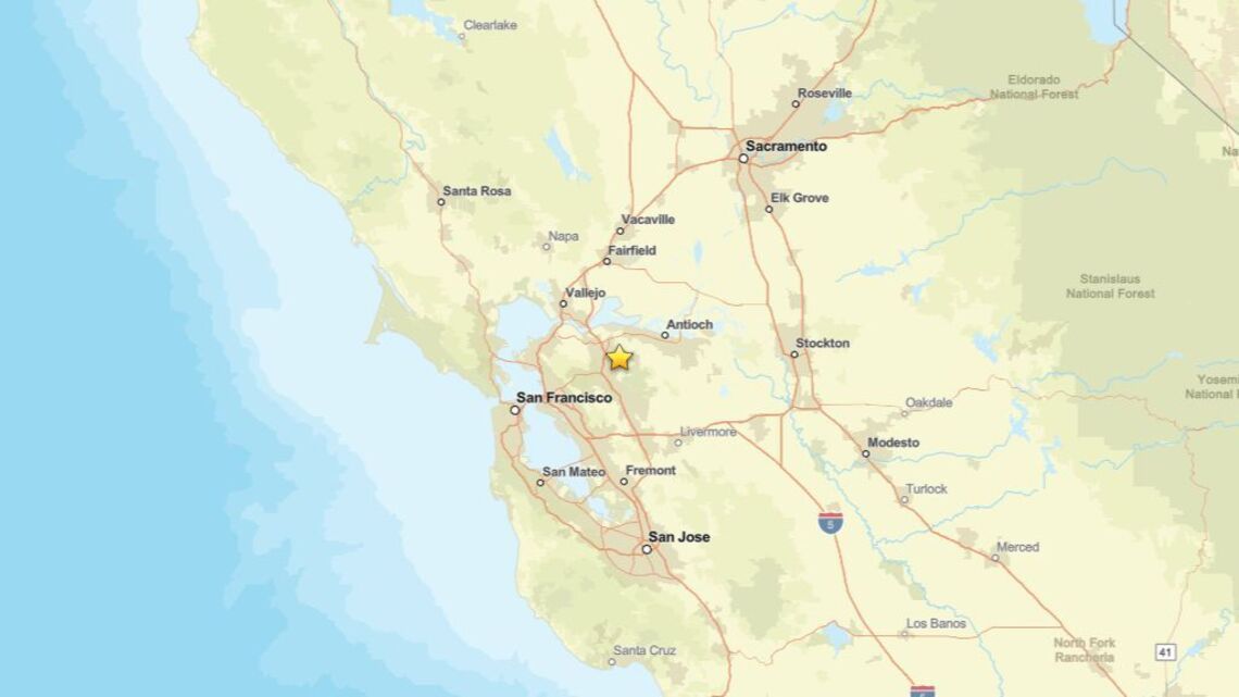 2.6 magnitude earthquake rattles close to Concord, CA on Aug. 17 