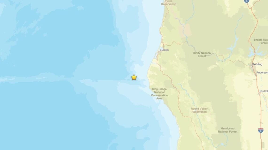 Update: Seismic activity on July 31 - 2.2 magnitude earthquake close to Petrolia, CA reported 