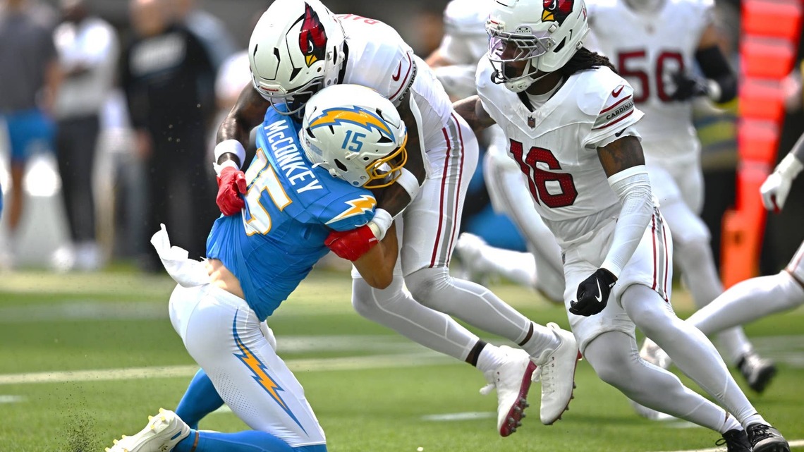 Chargers Injury Update on WR Ladd McConkey After Leaving Field vs. Cardinals