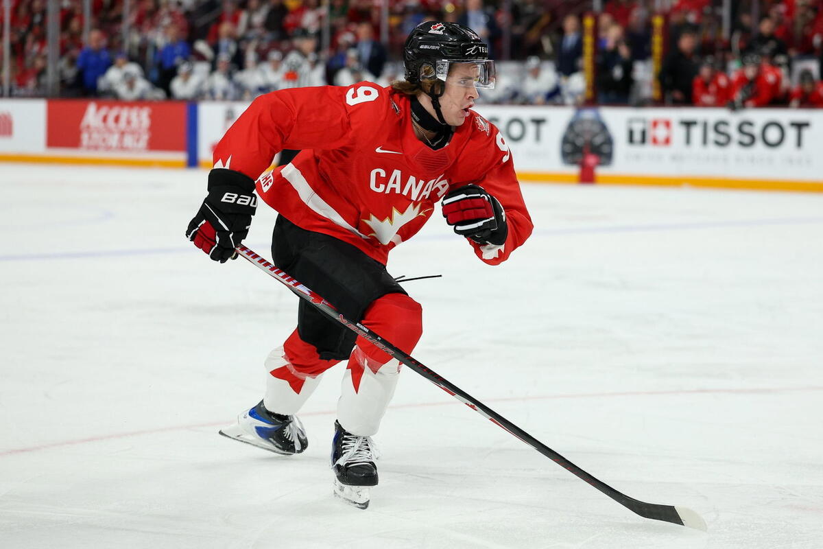  Gavin McKenna finished second in tournament scoring at the 2026 world juniors, with 14 points. (Matt Krohn-Imagn Images) 