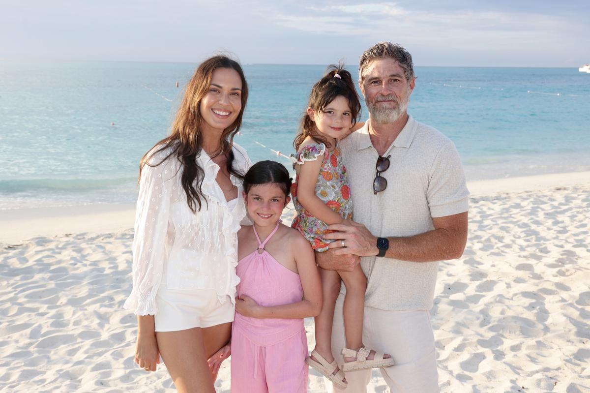  Odette and Dave Annable and their childrenJohn Parra/Getty Images for Beaches Resorts 