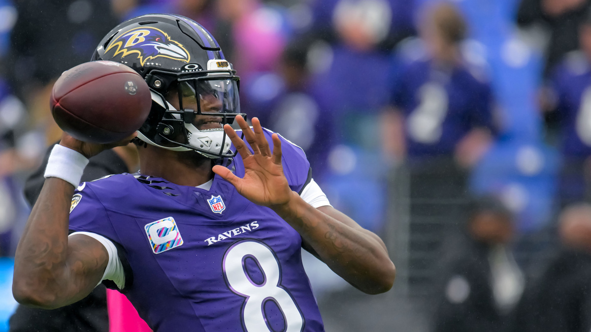 Ravens' Lamar Jackson practices, addresses injury: ‘Can't call it right now'