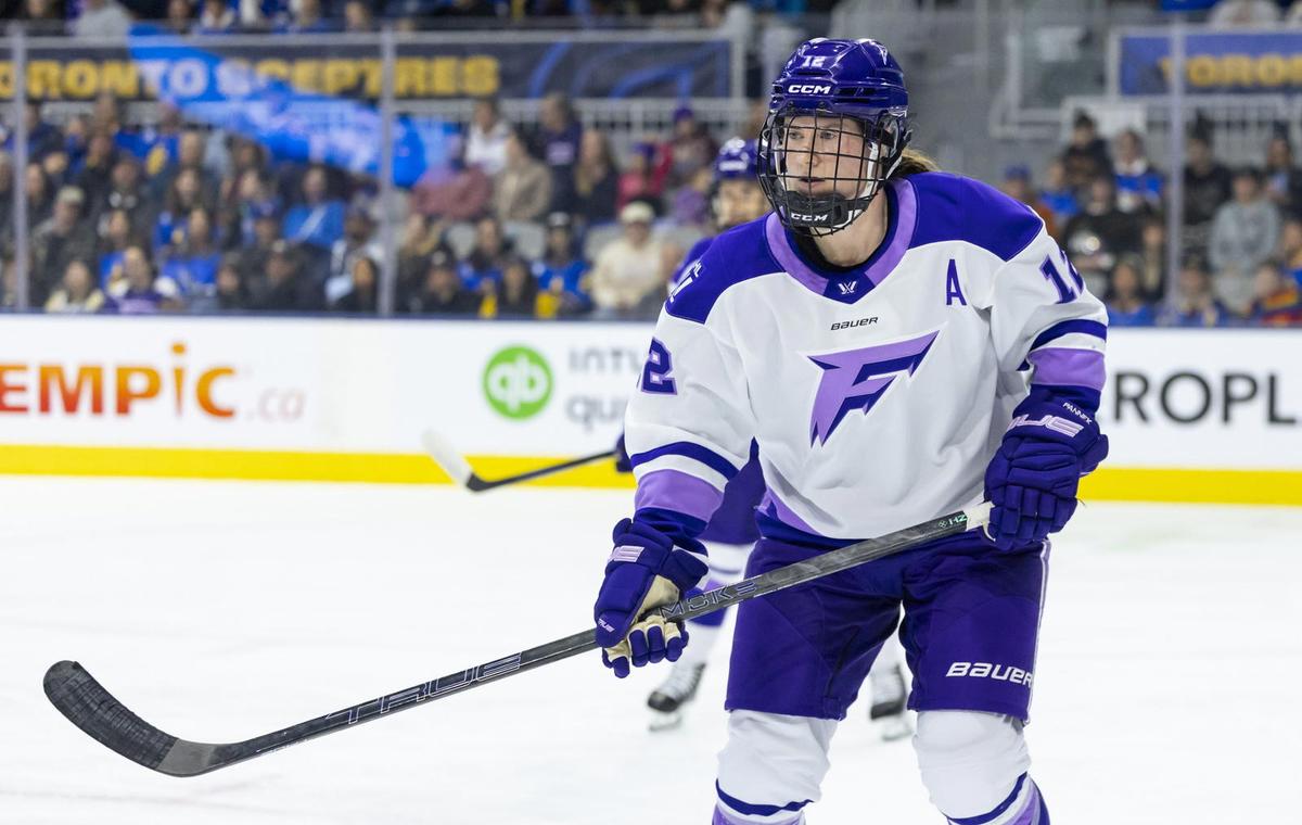  Pannek had two assists in Minnesota's Game 1 win over the Montreal Victoire in the PWHL semifinals. (PWHL) 