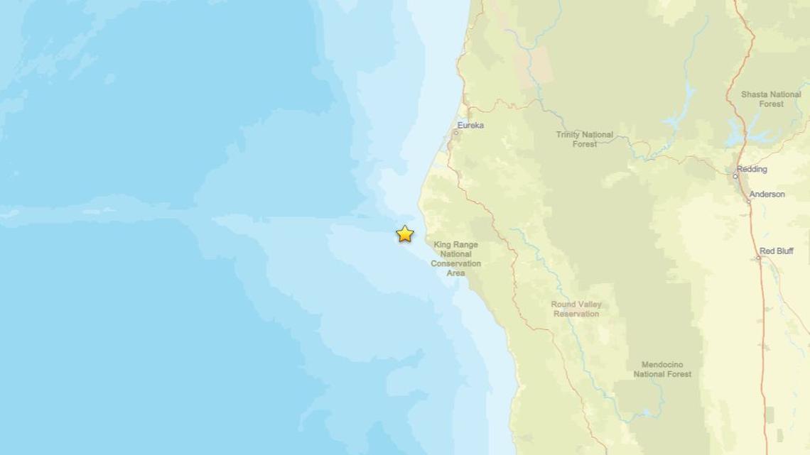 2.0 magnitude earthquake struck near Petrolia, CA on May 28 