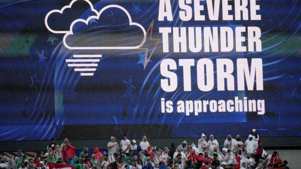 World Cup: France-Iraq enters lightning delay at halftime 