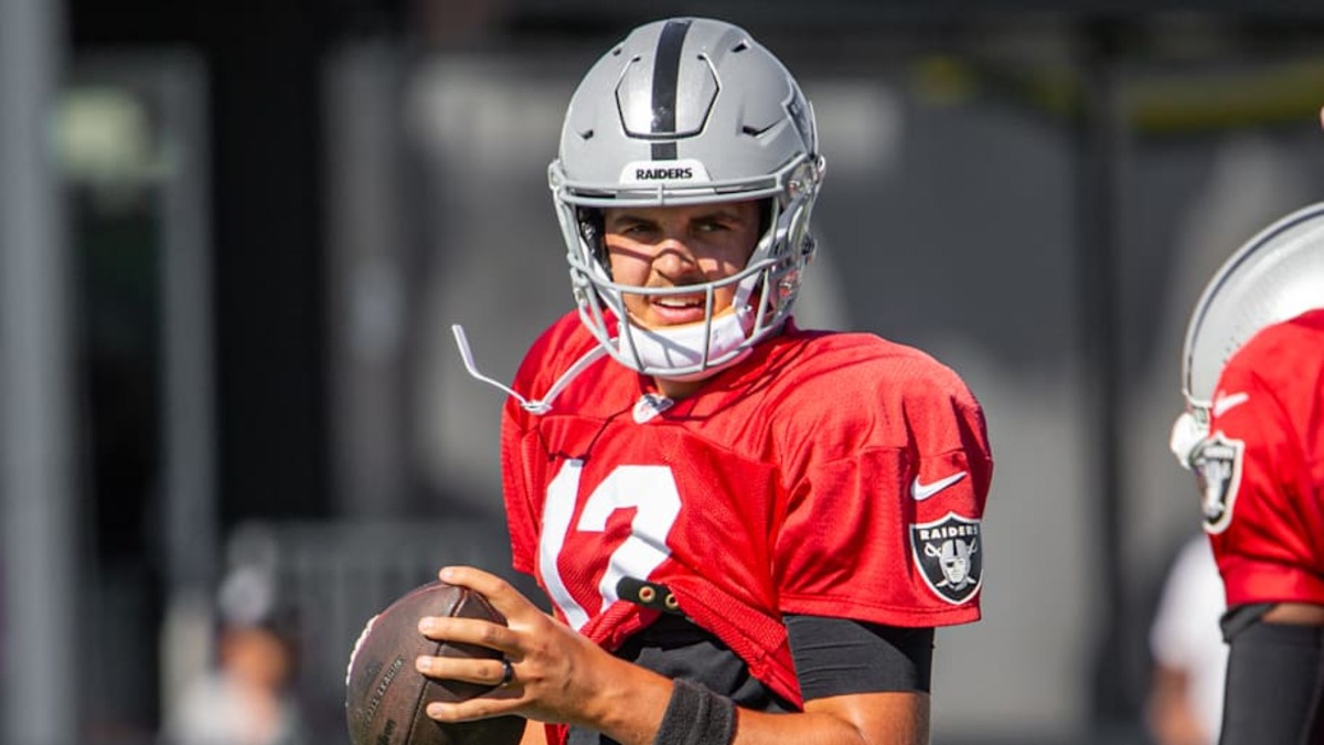  Las Vegas Raiders IQB Aidan O'Connell | Darrell Craig Harris, On SI 