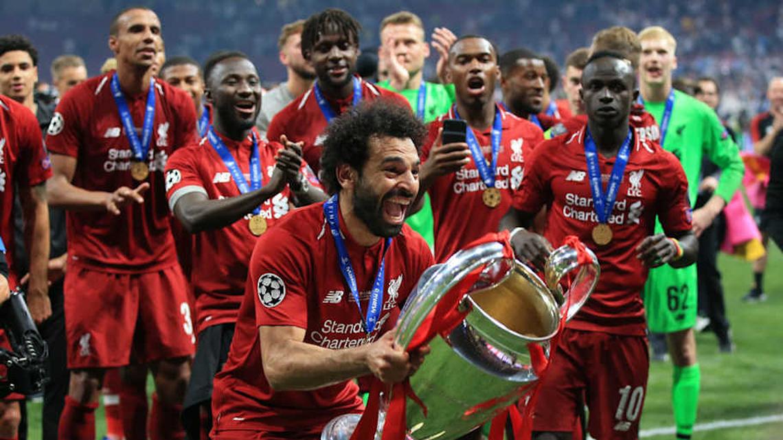  Salah won the Champions League in 2019. | Marc Atkins/Getty Image 