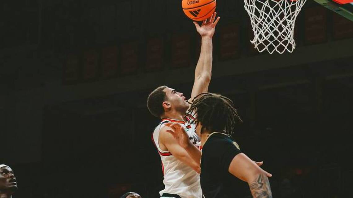 No. 14 Miami Unlocks New Offensive Weapon In Exhibition Win  Over No. 24 Vanderbilt