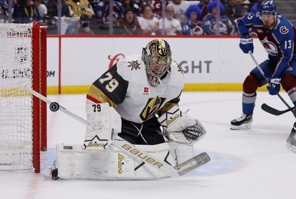  Enter Golden Knights Goalie Carter Hart's Name Into The Conn Smythe Conversation 