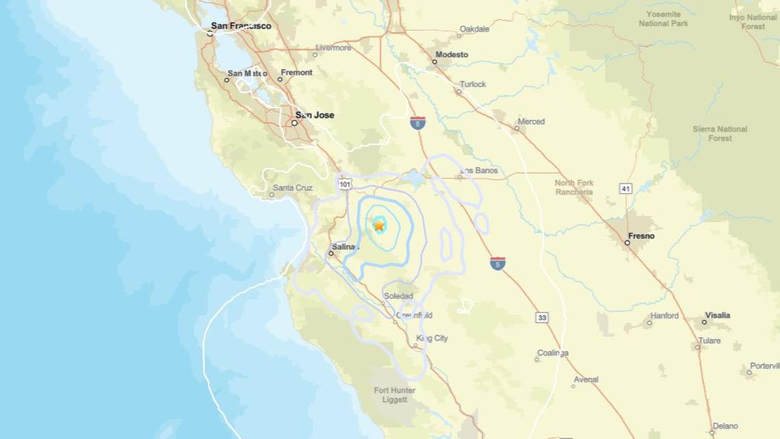 Update: Earthquake shakes region near Ridgemark, CA on May 16 - 3.6 magnitude recorded 