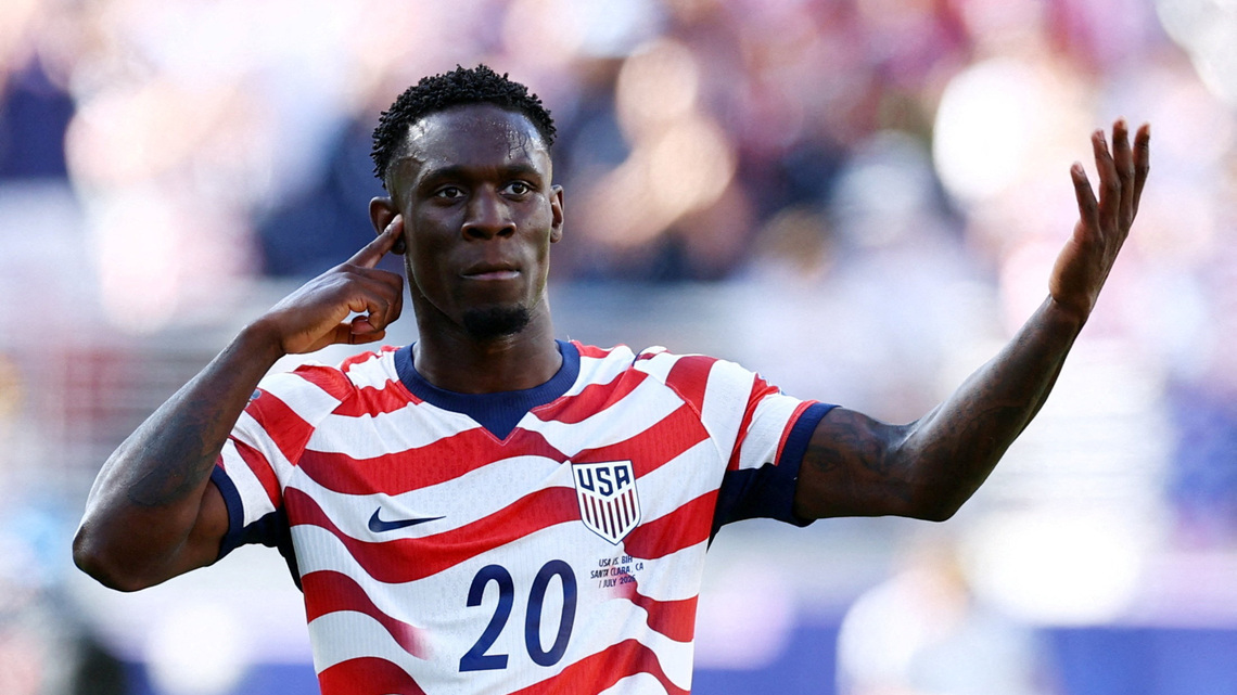 'Accidental American' Balogun at crossroads of US, soccer politics at World Cup 