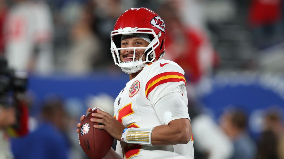Kansas City Chiefs quarterback Patrick Mahomes