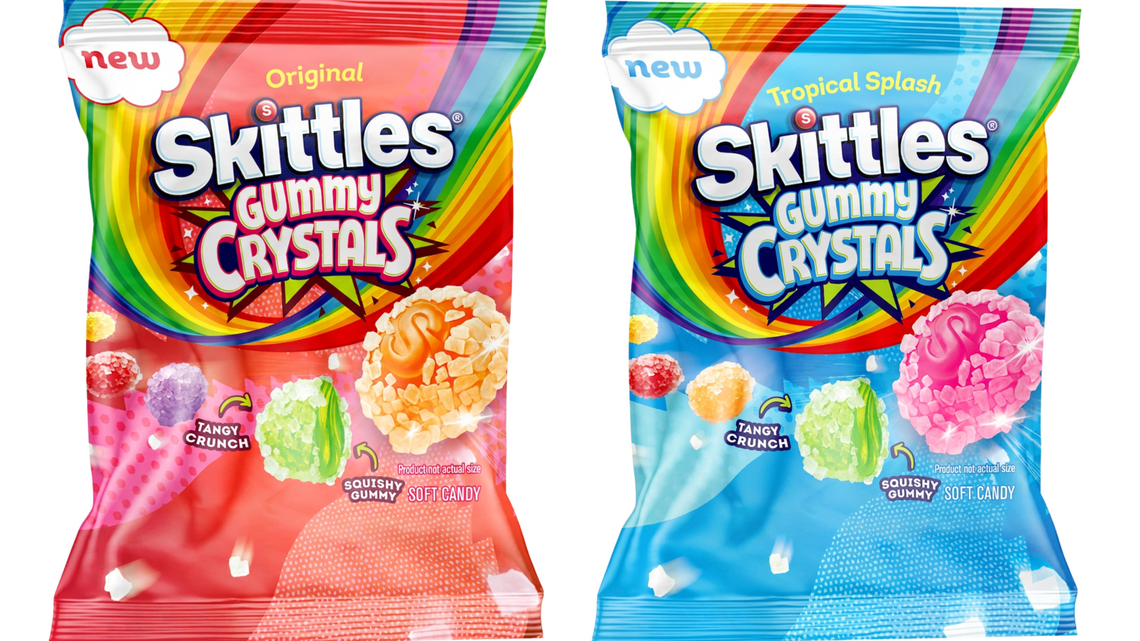 New Skittles Combine 2 Distinct Textures in One Candy 