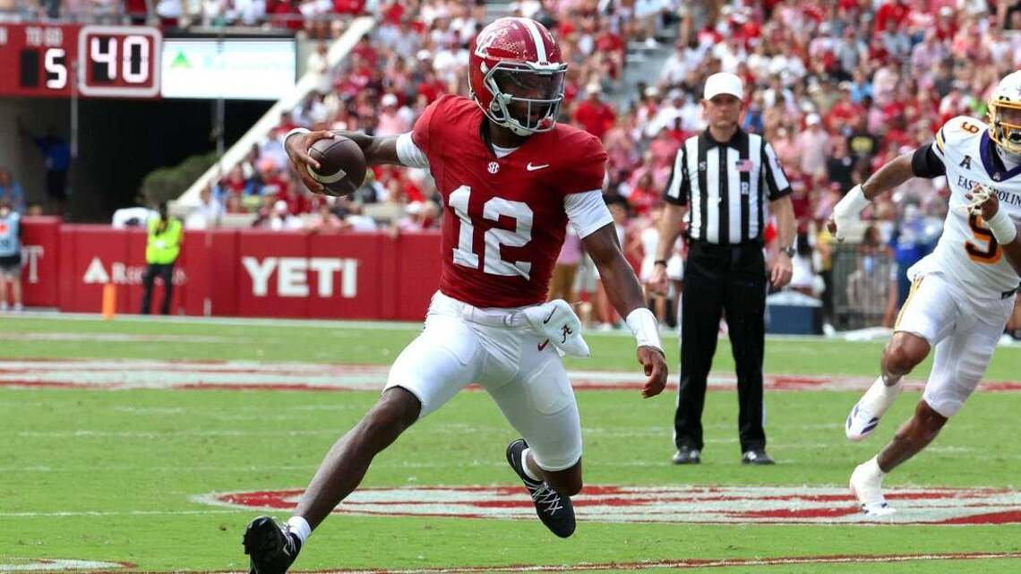 No. 12 Alabama looks to keep ground game rolling at Kentucky 