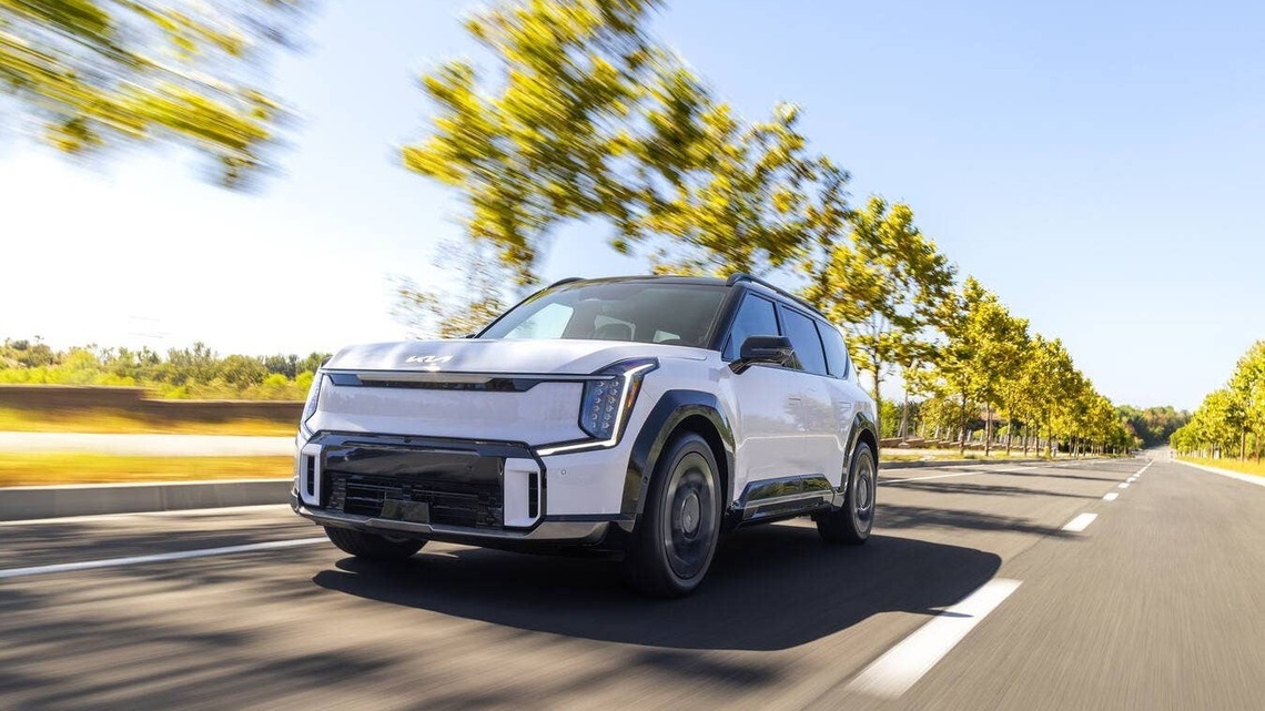 Kia Recalls More Than 21,000 EV9 SUVs Over A Passenger-Airbag Flaw 