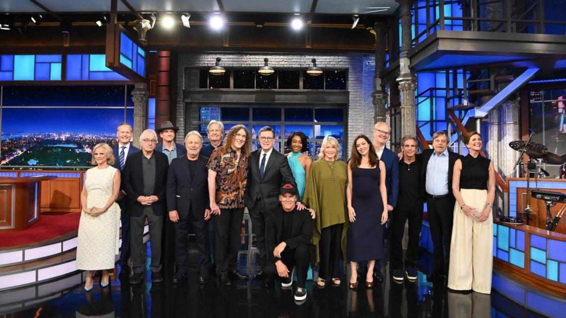 Weird Al, Billy Crystal, Robert DeNiro appear on penultimate 'Colbert' 