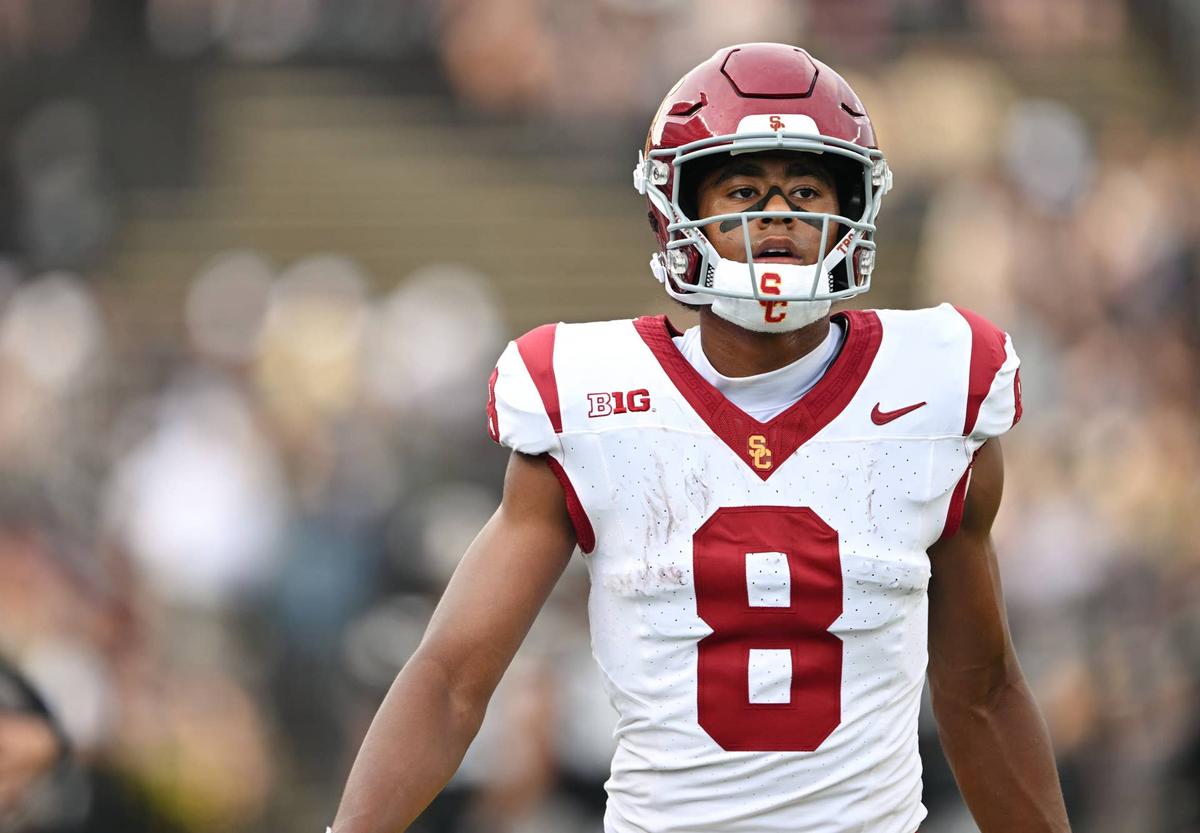  Ja'Kobi Lane should be a dangerous red-zone weapon for Lamar Jackson. (Marc Lebryk-Imagn Images) Marc Lebryk-Imagn Images