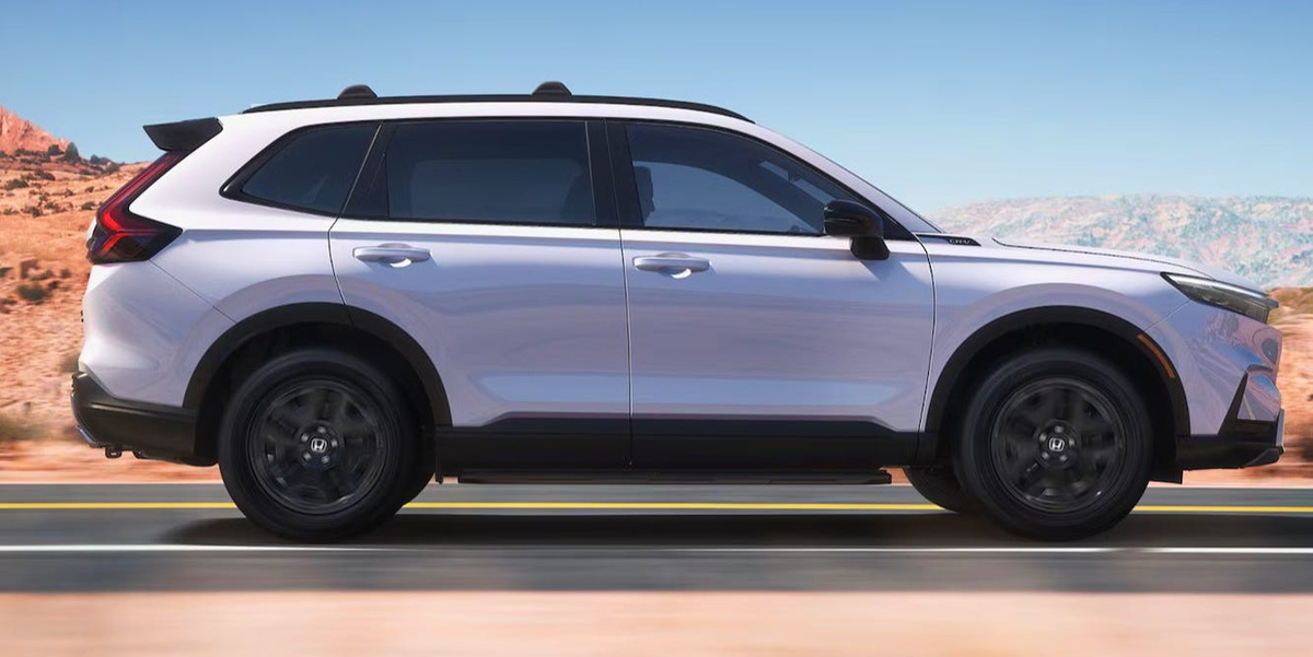 The right side of the 2026 Honda CR-V Hybrid.