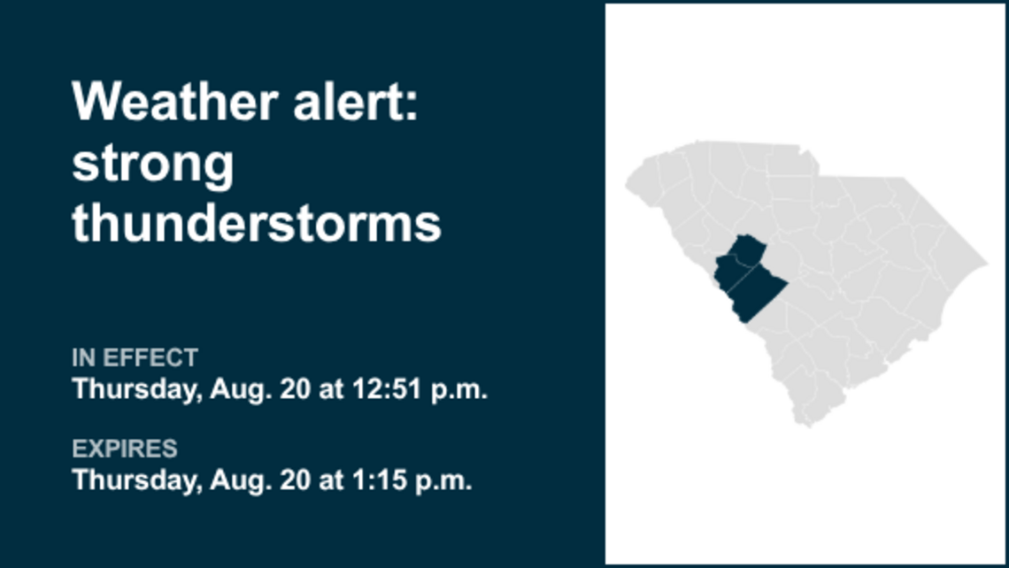 UPDATE: Thunderstorms with pea-sized hail in Richland County Thursday 