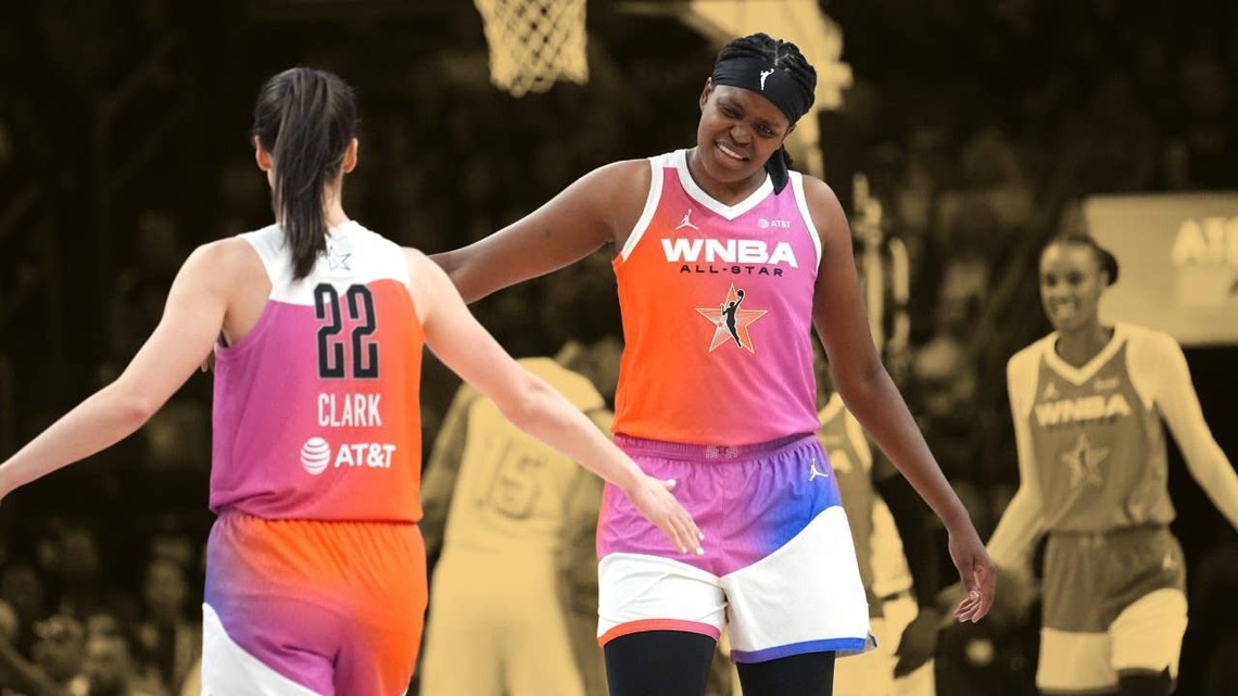 "They want her to be the representation of their racism" - 2024 Finals MVP Jonquel Jones' had a wild take on Caitlin Clark fans 