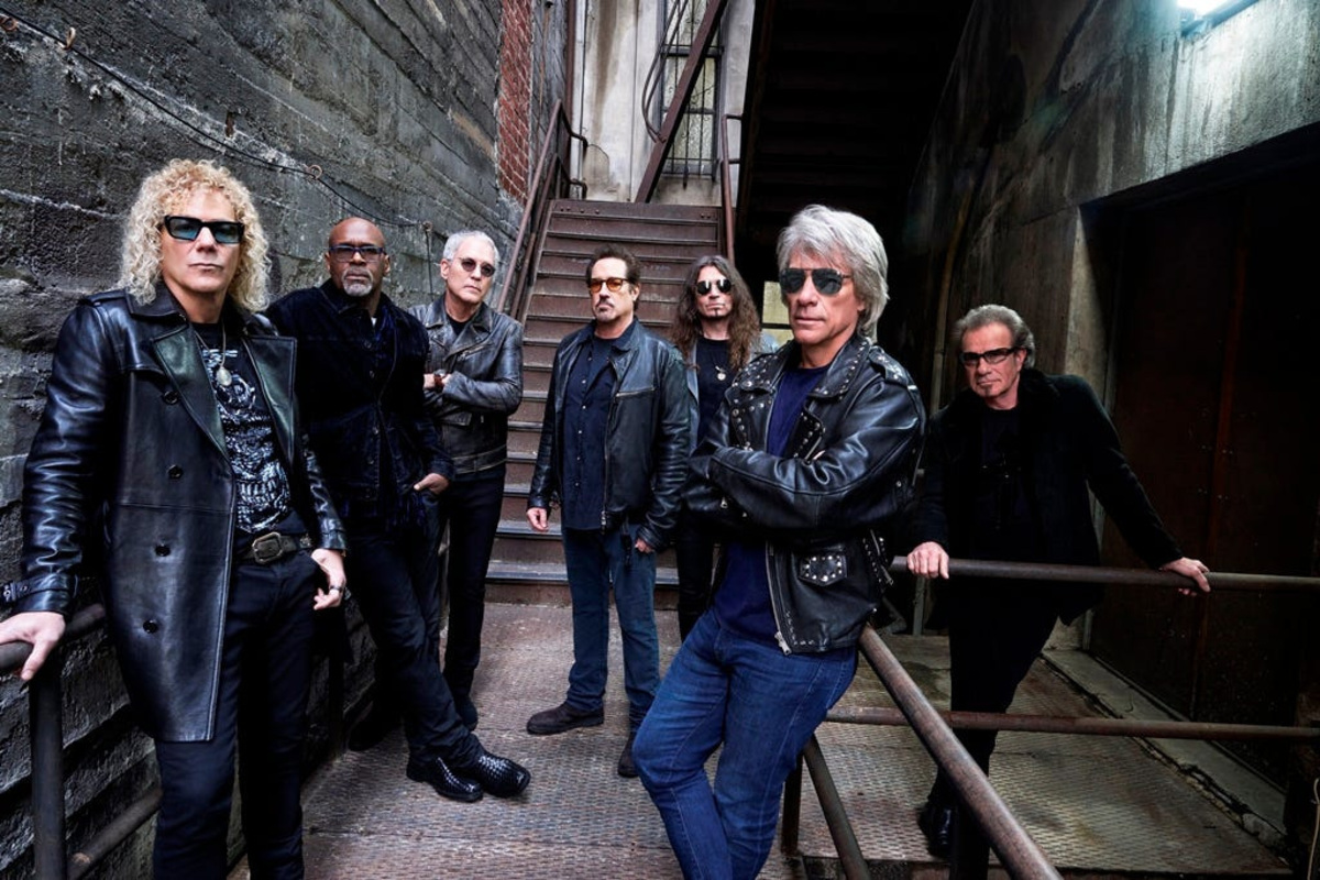 Bon Jovi will return to the stage following extensive vocal rehab for frontman Jon Bon Jovi (right, in jeans and sunglasses) and play nine shows at Madison Square Garden in July 2026.