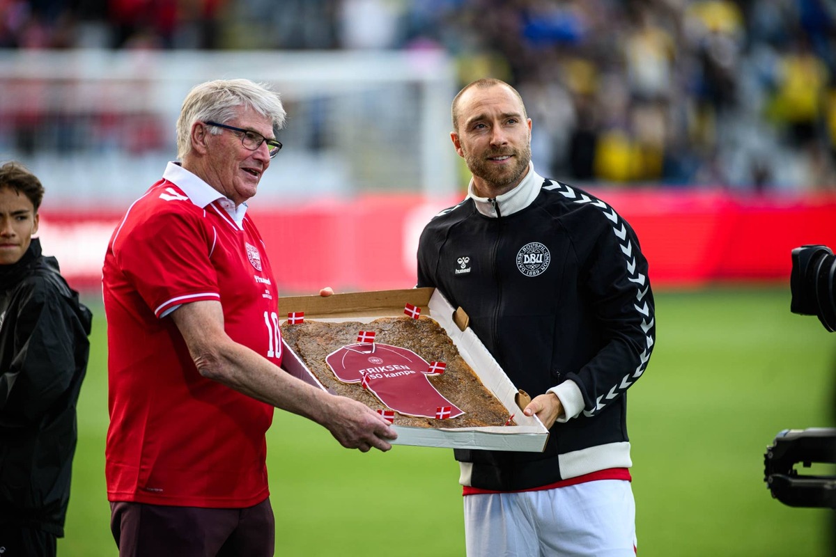  Christian Eriksen of Denmark during the international friendly match between Denmark and Ukraine at on June 7, 2026 in Odense, Denmark. (Photo by Vitalii Kliuiev/Getty Images) Photo by Vitalii Kliuiev/Getty Images