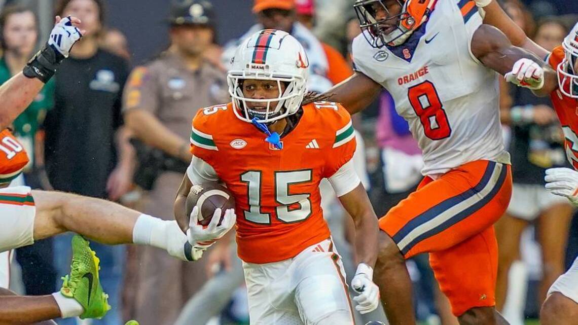 Miami's Fall Camp Day Eight Notebook: Trenches Work While Receiver Three Battle Heats Up