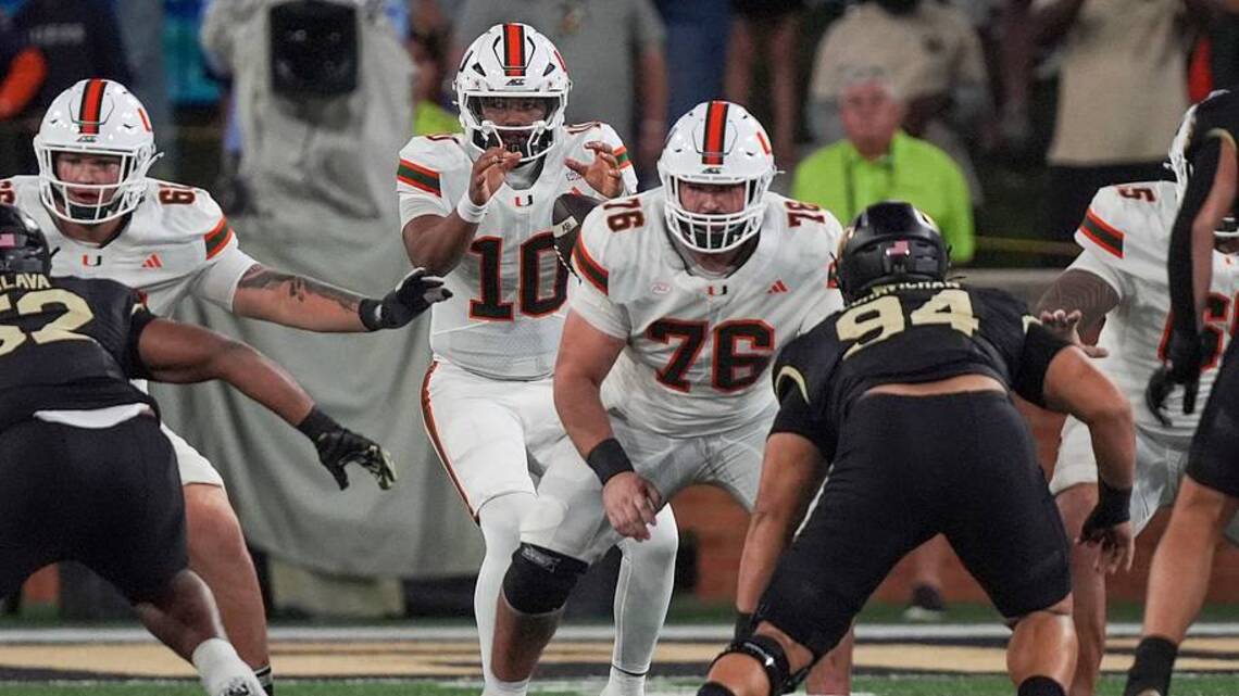No. 6 Miami Focused on Keeping Its Foot on the Gas After Second Half Lull At Wake Forest