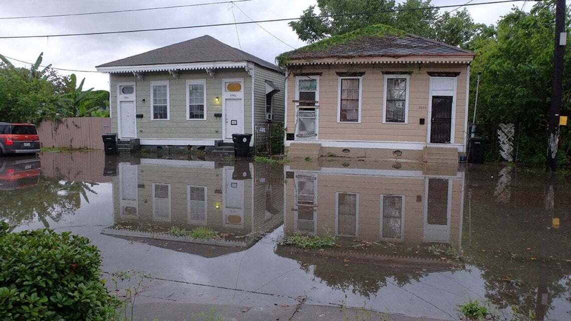 The states where flood risk is rising fastest, and how many homes aren't insured for it 