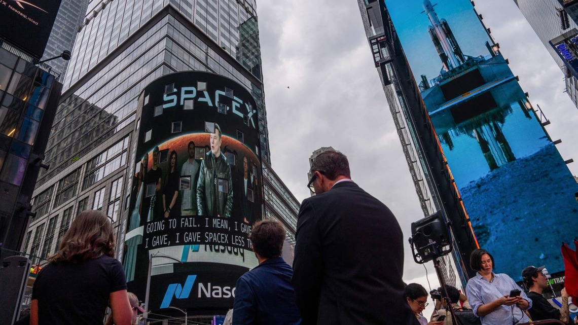 SpaceX is now in your 401(k), and Musk is the risk 