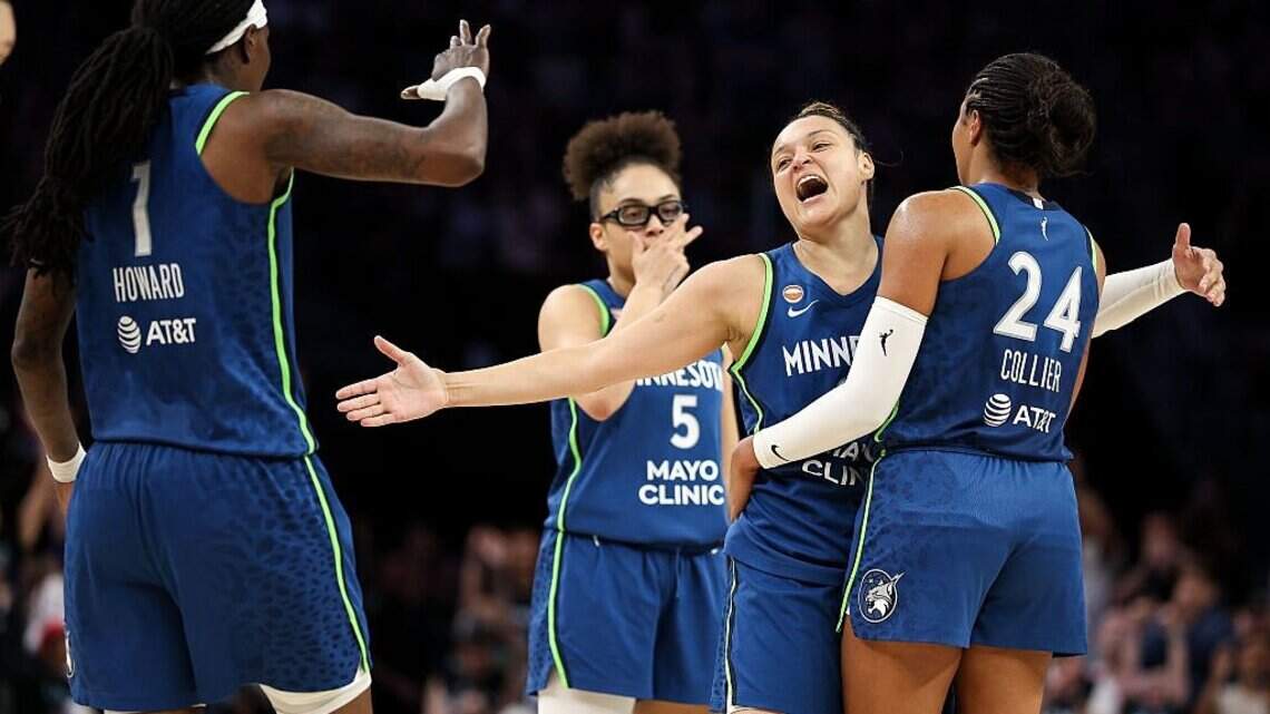 McBride buries WNBA-record 10 treys as Lynx race past Wings