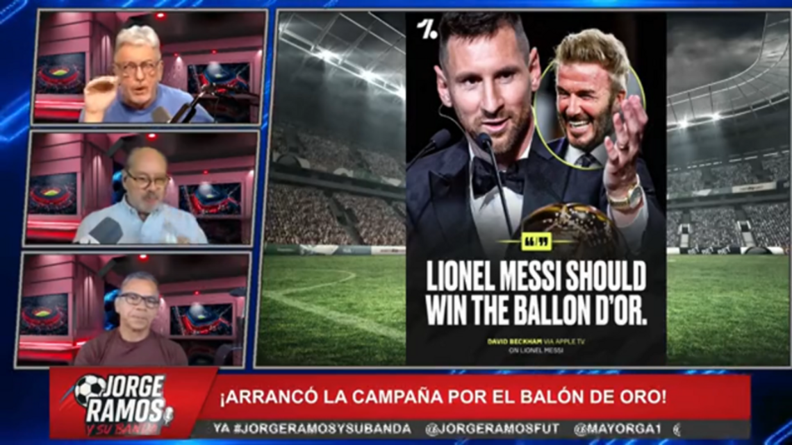 El análisis de Jorge Ramos: ¿Lionel Messi merece el Balón de Oro? 