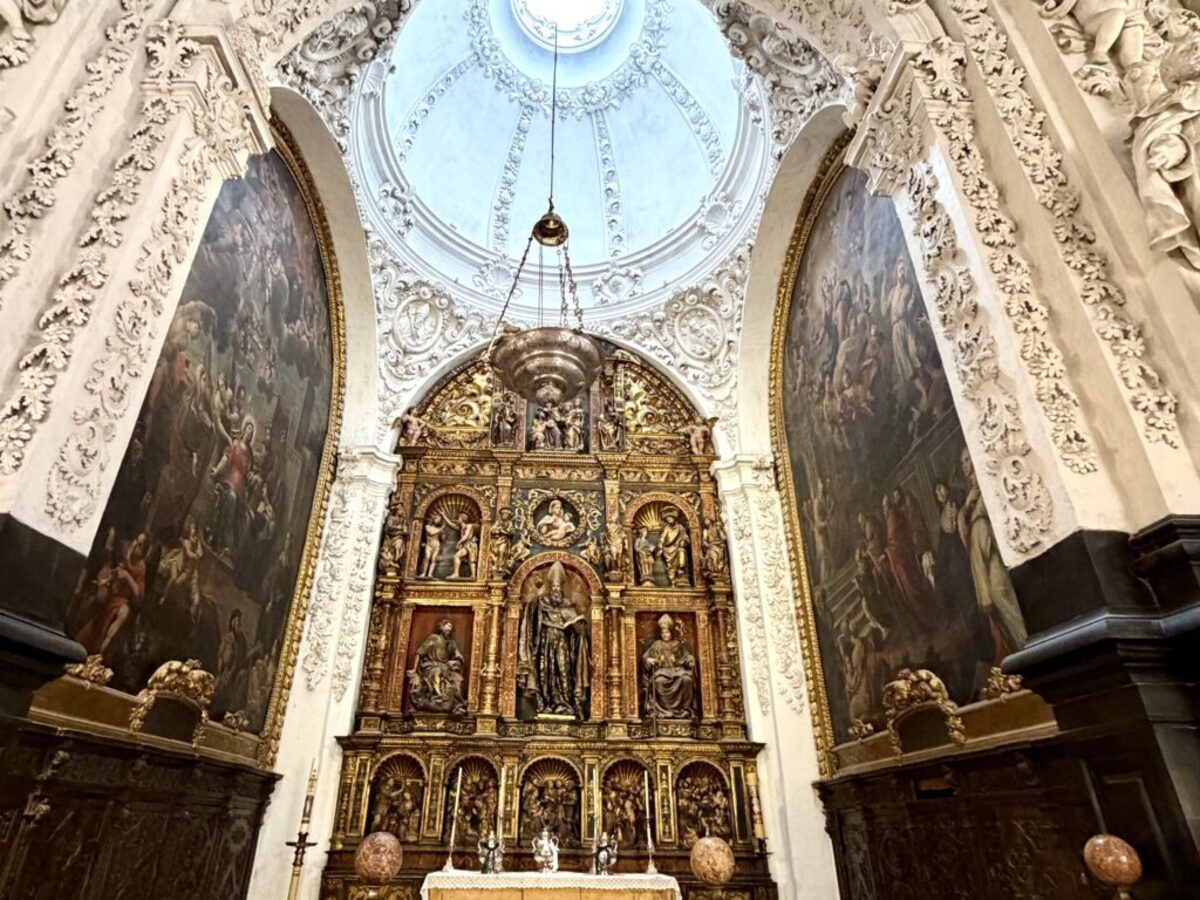  Zaragoza’s cathedrals feature the ornate decoration I’d seen on prior visits to majestic European cathedrals. Photo credit: Cathy Bennett Kopf 