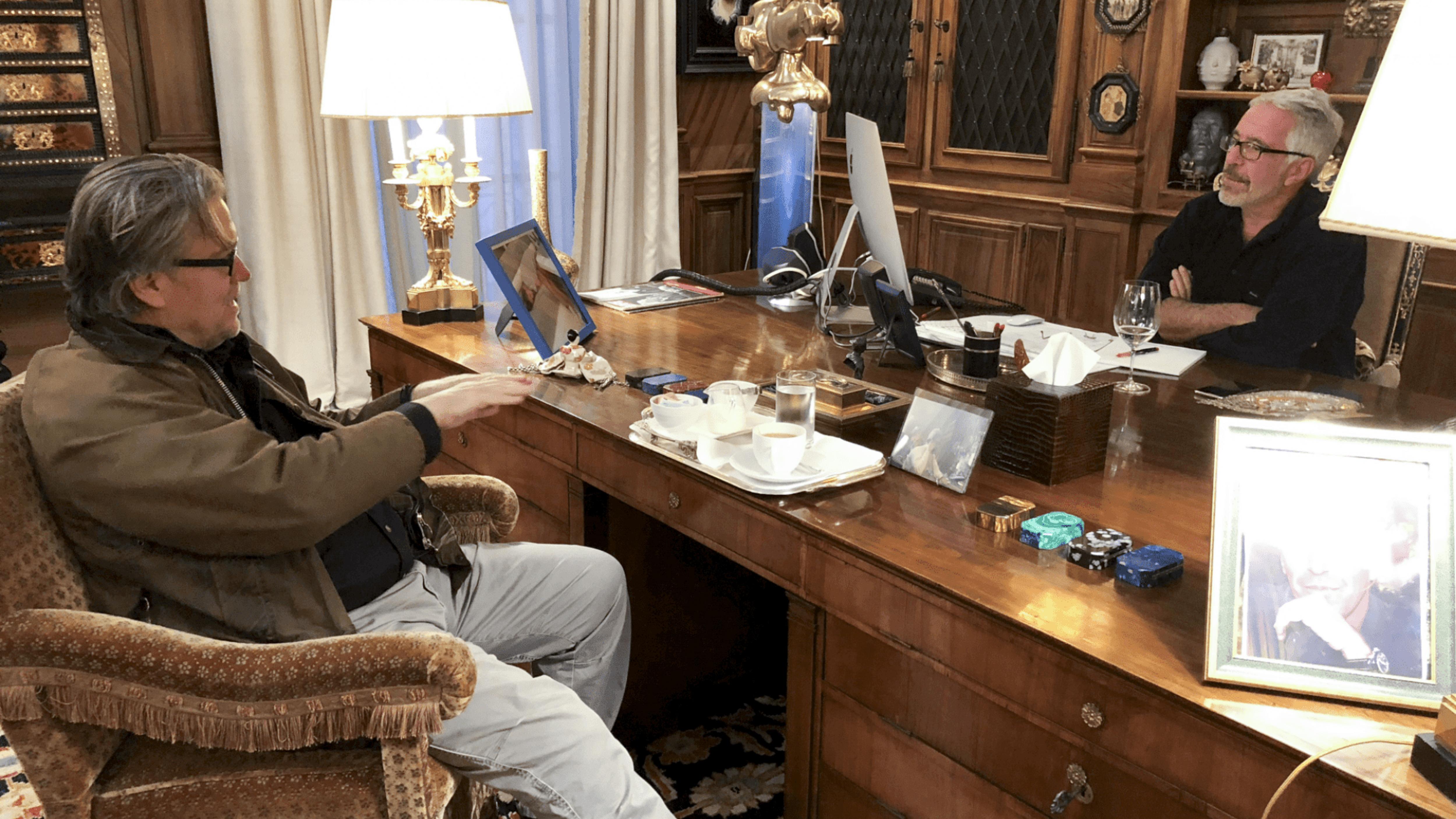 Despite Epstein's toxicity, Bannon stood by him, texts indicate