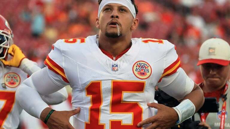 Week 1 'always the plan' for Chiefs QB Patrick Mahomes 