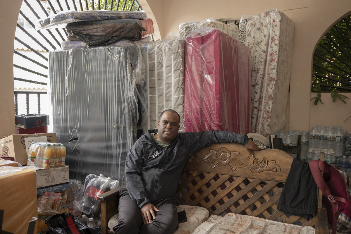 Jhorny Sojo, the president of Los Criollitos de La Guaira, in Caracas, Venezuela, on July 6, 2026. La Guaira, the Venezuelan coastal city hit hardest by back-to-back earthquakes on June 24, 2026, is home to about 600 children ages 4 to 17 who play in Los Criollitos, a beloved national youth league that is a pipeline for Major League Baseball talent and a pathway to upward mobility for children hoping to escape crime and poverty. (Fabiola Ferrero/The New York Times)