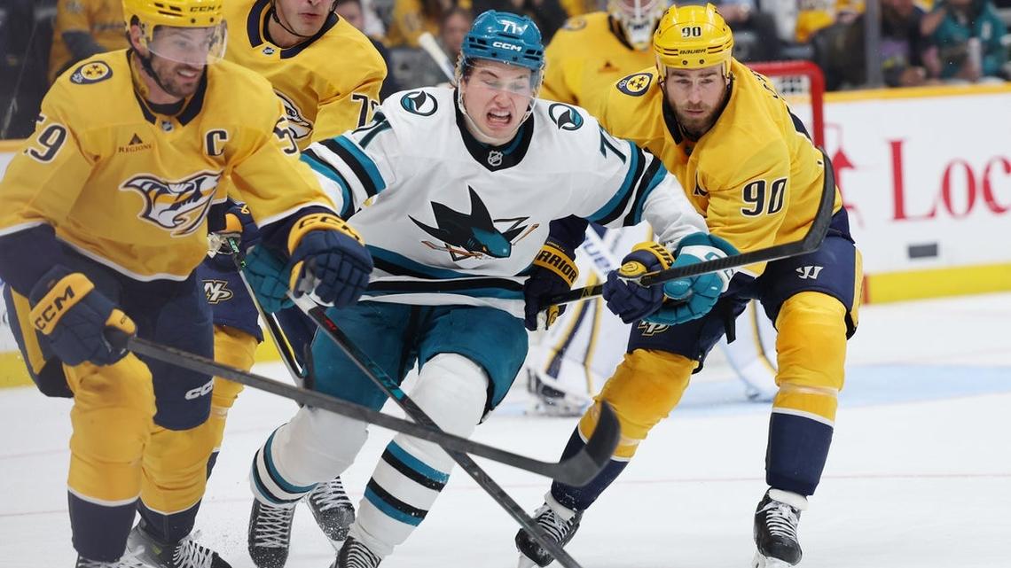 Sharks outlast Predators in key Western Conference matchup