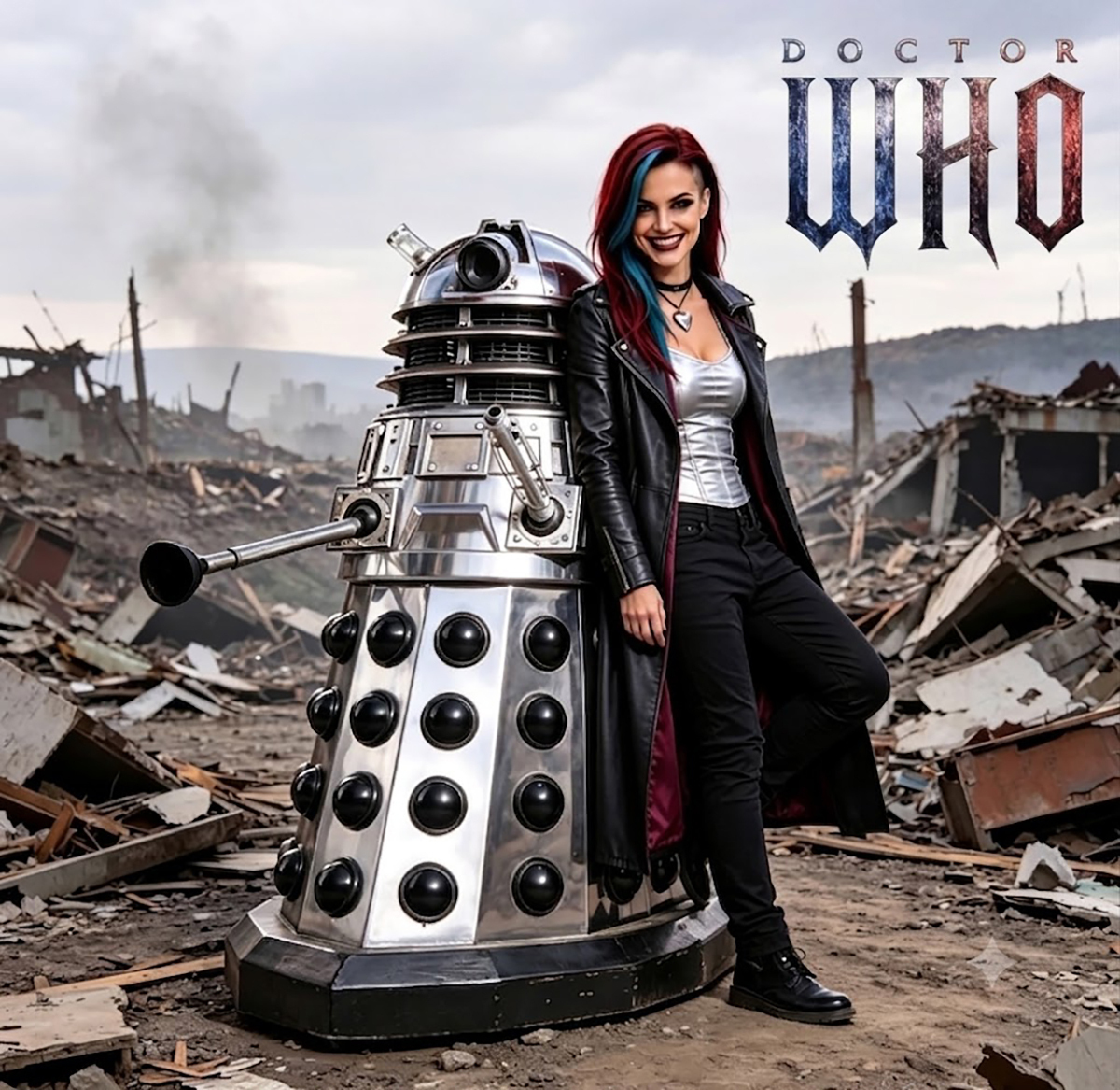 The Battle-Doctor and the DalekCourtesy R.A.D. Cooper