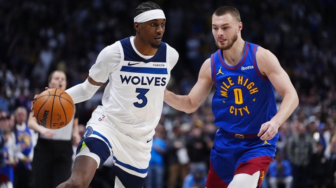 Timberwolves salvage finale of season series with Nuggets 
