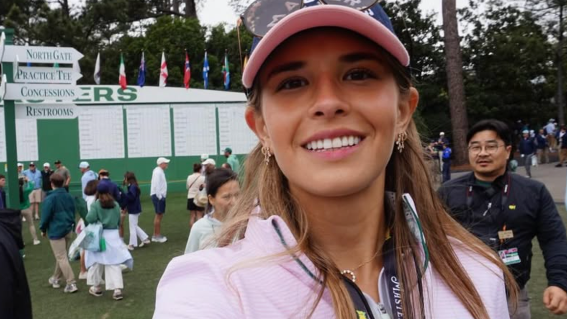 Kai Trump Celebrates Rory McIlroy Winning Back-To-Back Masters Titles 