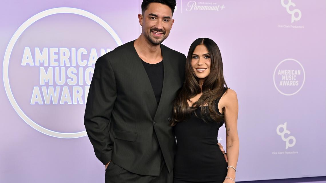 Jessi Draper and Marciano Brunette Make Red Carpet Debut at 2026 AMAs 