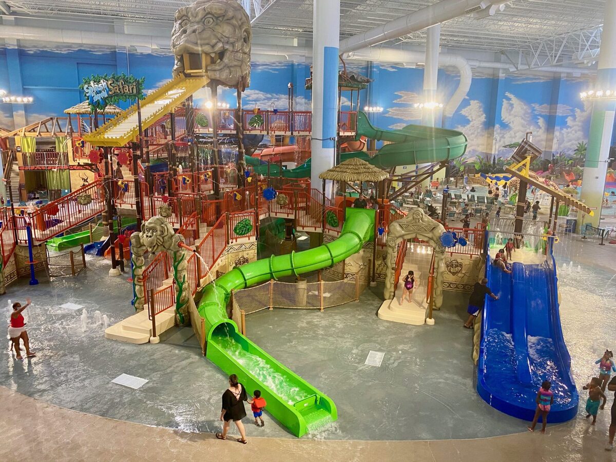  Budget for a splurge during your staycation, like a night at a nearby indoor waterpark. Photo credit: Heidi Gollub 