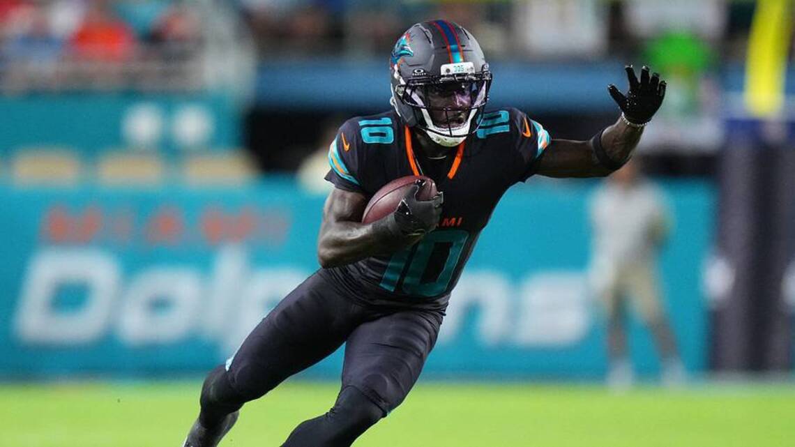Former Dolphins Receiver Tyreek Hill Shares an Update on His Recovery