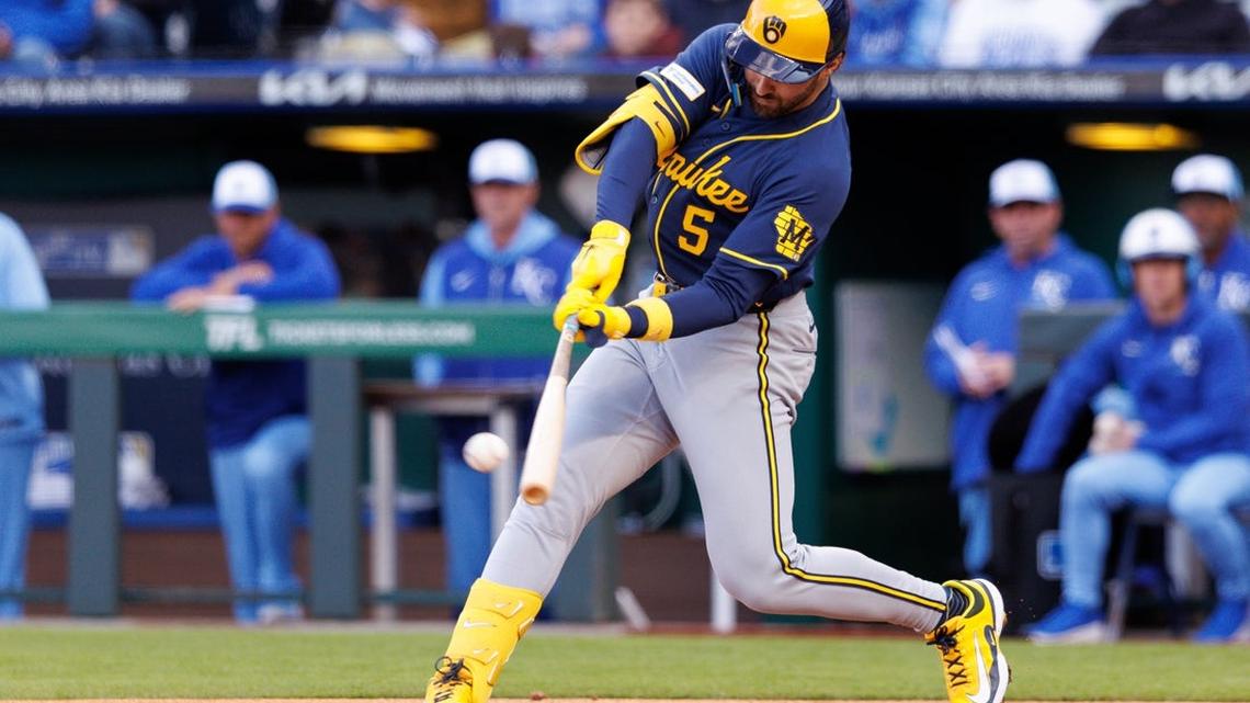 Brewers' Garrett Mitchell bids for encore in finale vs. Royals