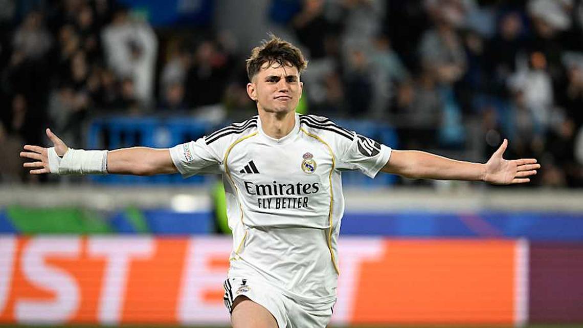  Diego Aguado has been a commanding presence at youth level. | Kristian Skeie - UEFA/UEFA/Getty Images 