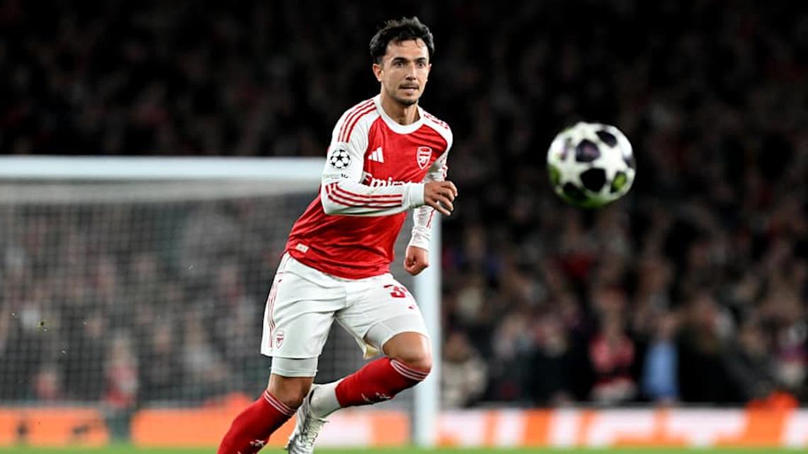  Martín Zubimendi has not been at his best recently. | Stuart MacFarlane/Arsenal FC/Getty Images 